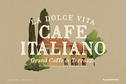 Cambridge Square - A Rustic Font, a Serif Font by Komet & Flicker (Thumbnail 3 of 15)