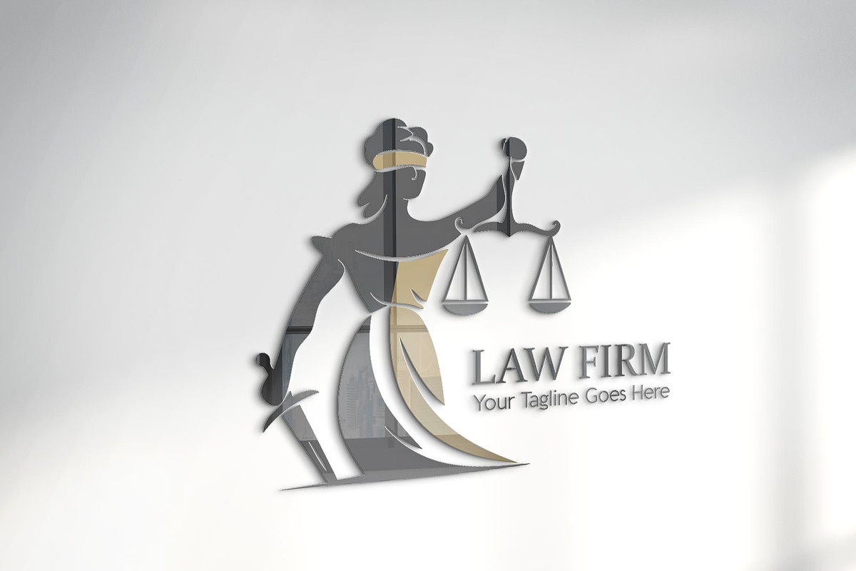 Modern Lady Justice Logo Template, a Branding & Logo Template by YUDesignStore (Photo 3 of 8)