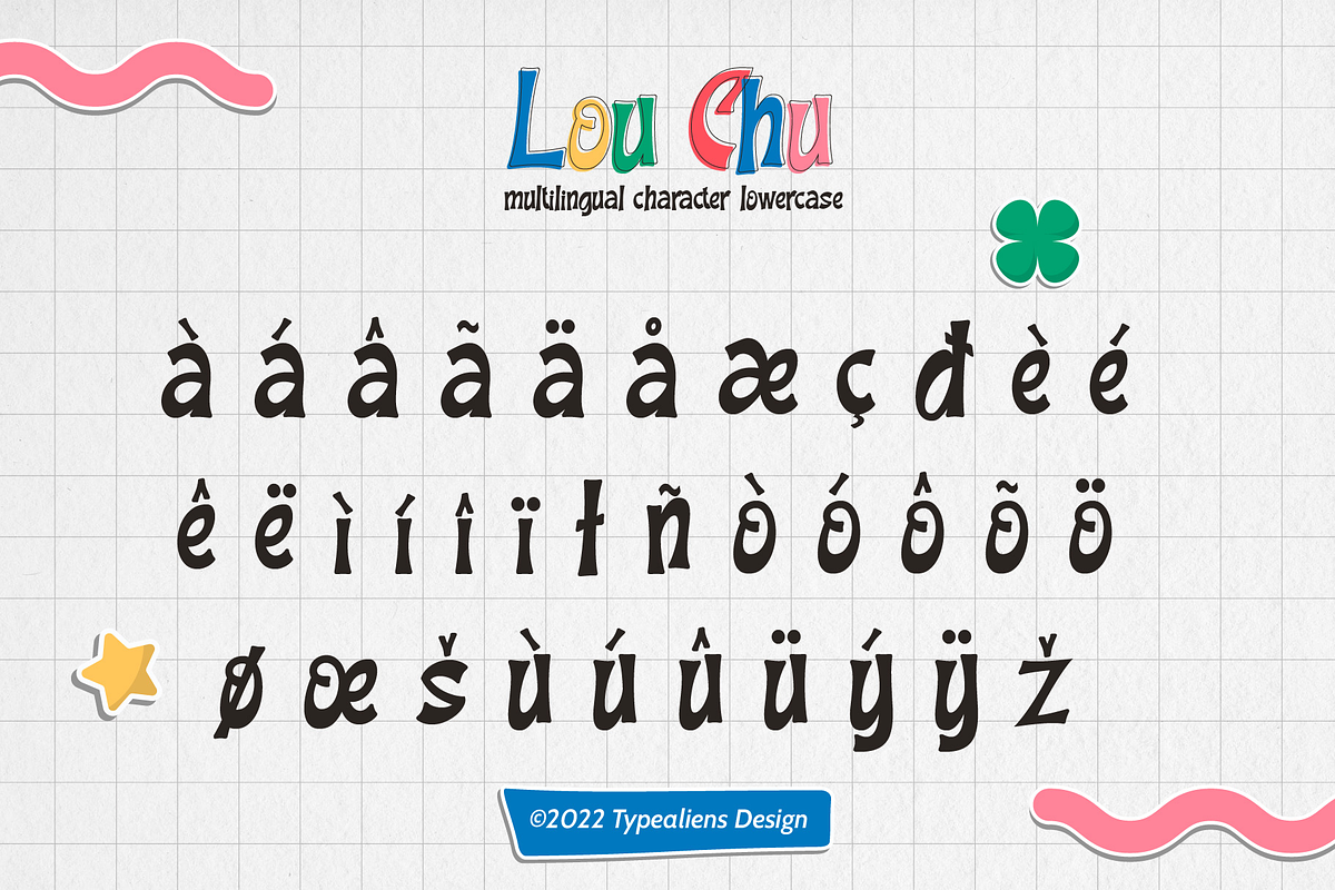 Lou Chu, a Sans Serif Font by ilhamtaro (Photo 10 of 10)