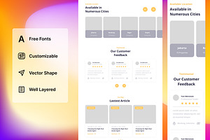 Real Estate Wireframe Website 07