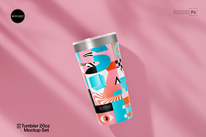 Tumbler Mockup Set V3