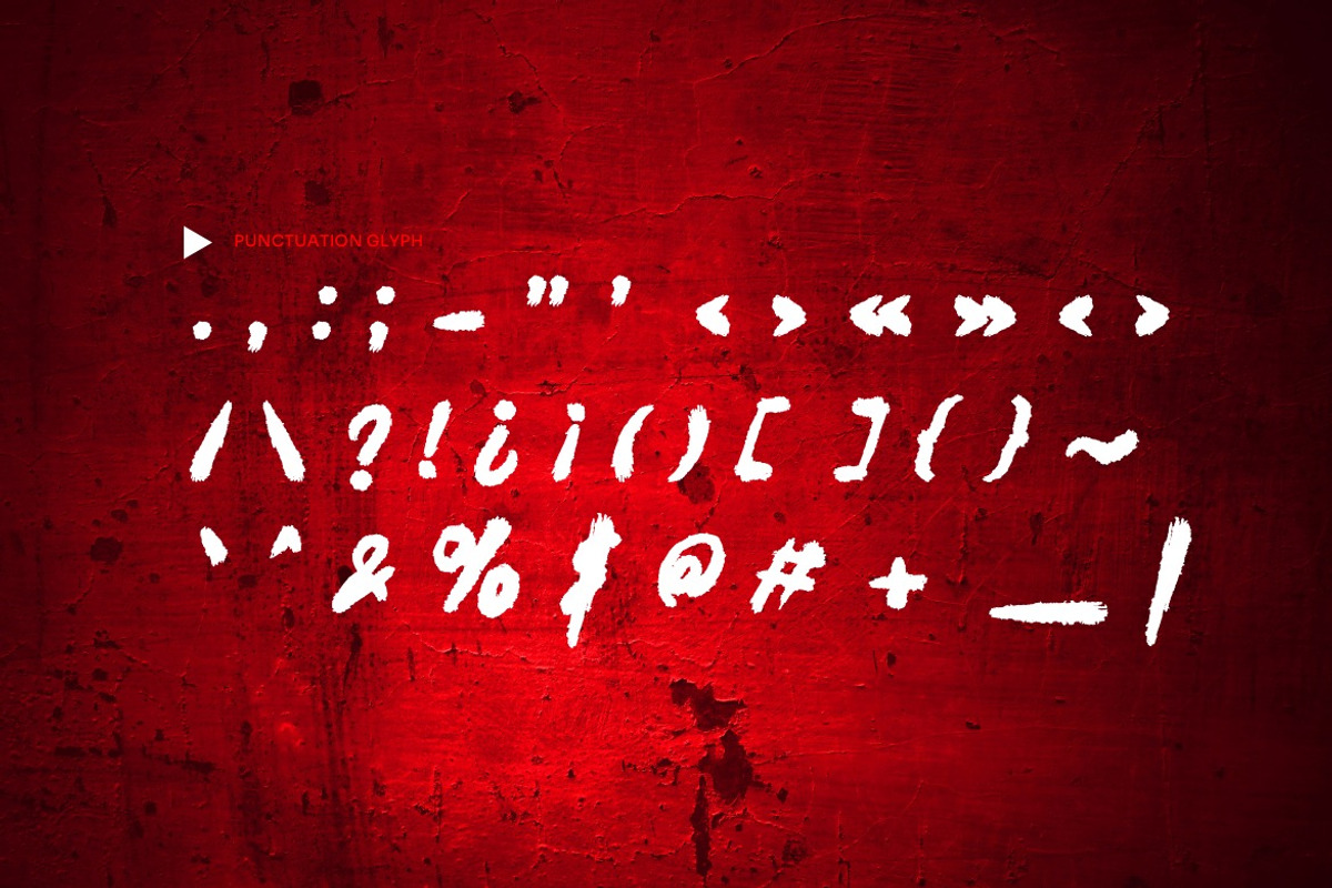 Berscare - Horror Font, a Handwritten Font by Dhabee (Photo 5 of 10)