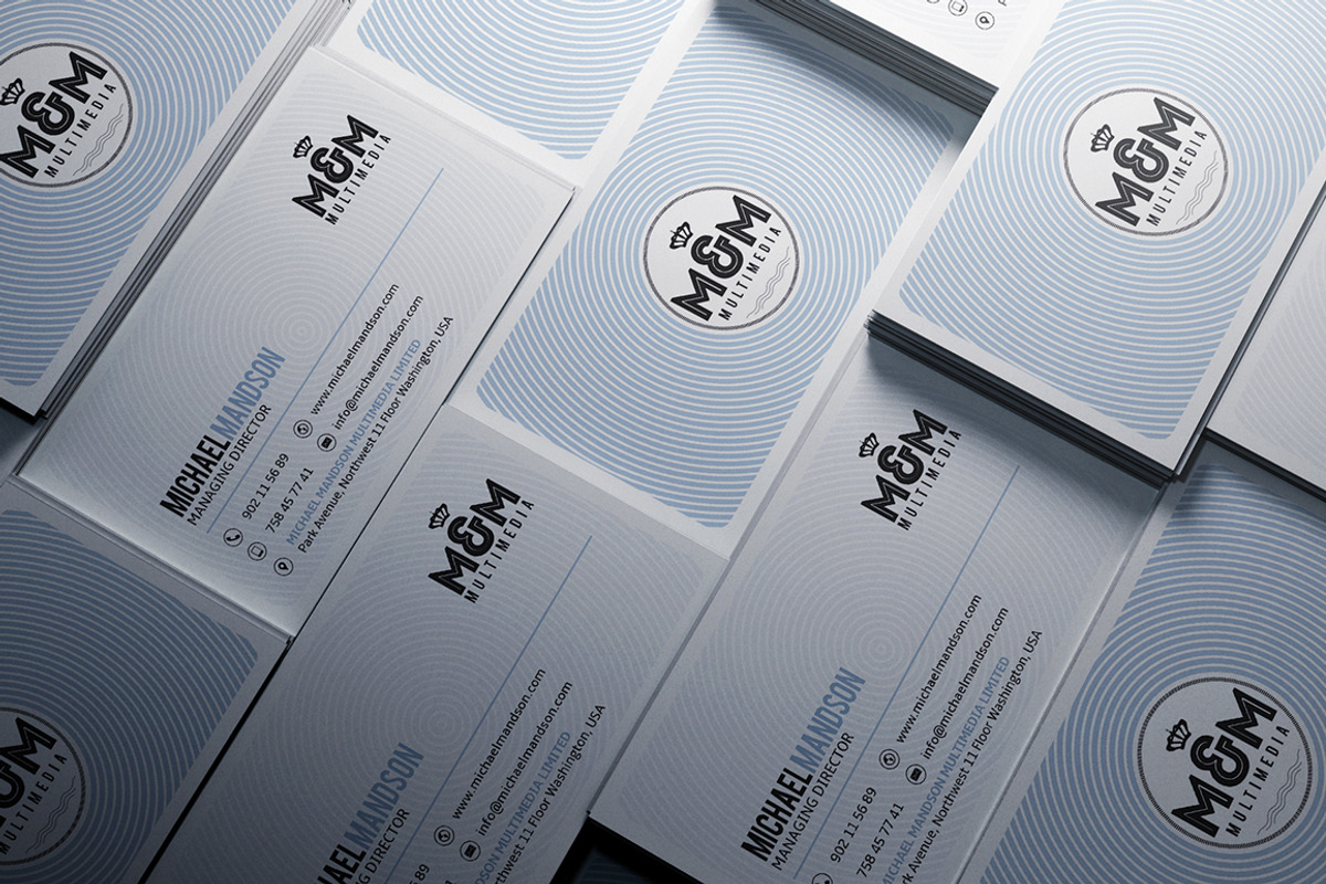 Clean Business Card, a Business Card Template by Marvel (Photo 3 of 3)