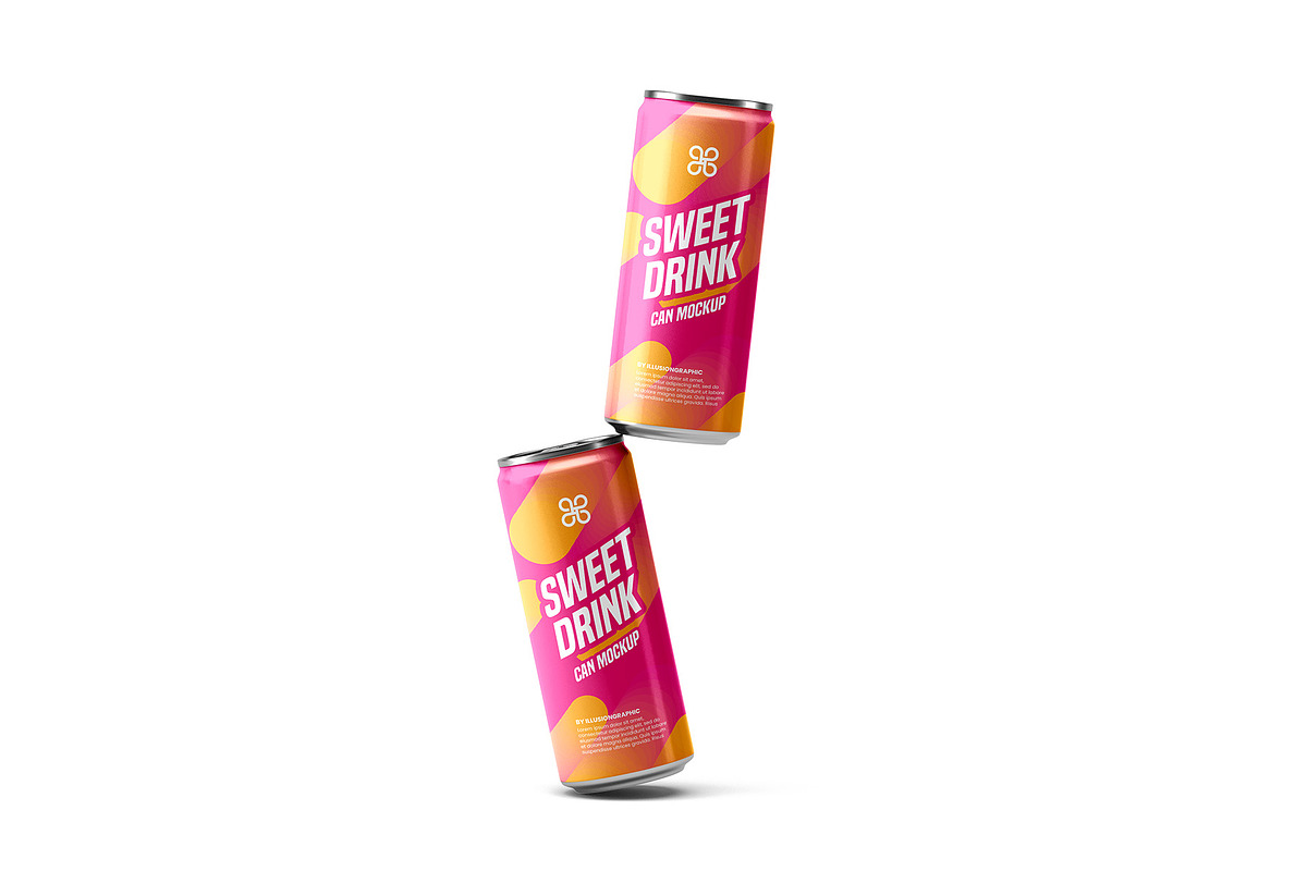 Can Mockup - 9 Views, a Packaging Mockup by Illusiongraphic (Photo 8 of 20)