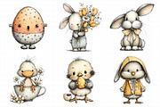 Funny Pink Easter Clipart, an Illustration by Daily.Designs (Thumbnail 3 of 6)