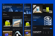Igenzy – Creative Agency Website UI, an UI Kit Template by peterdraw (Thumbnail 4 of 7)