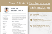 Professional Resume Template -Sierra, a Resume Template by AntDesignStudio (Thumbnail 9 of 9)