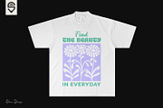 Whimsical Floral Positive Quote, a Graphic by shaondesigns (Thumbnail 2 of 4)