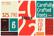 Bradia, a Serif Font by Locomotype (Thumbnail 8 of 12)