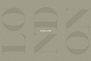London | A Luxe Serif, a Serif Font by Jen Wagner Co (Thumbnail 4 of 9)