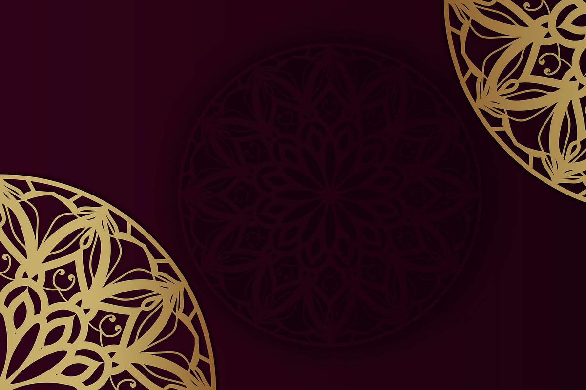 560+ Mandala Design Mega Collection, a Decorative Illustration by NJ Himel (Photo 253 of 289)