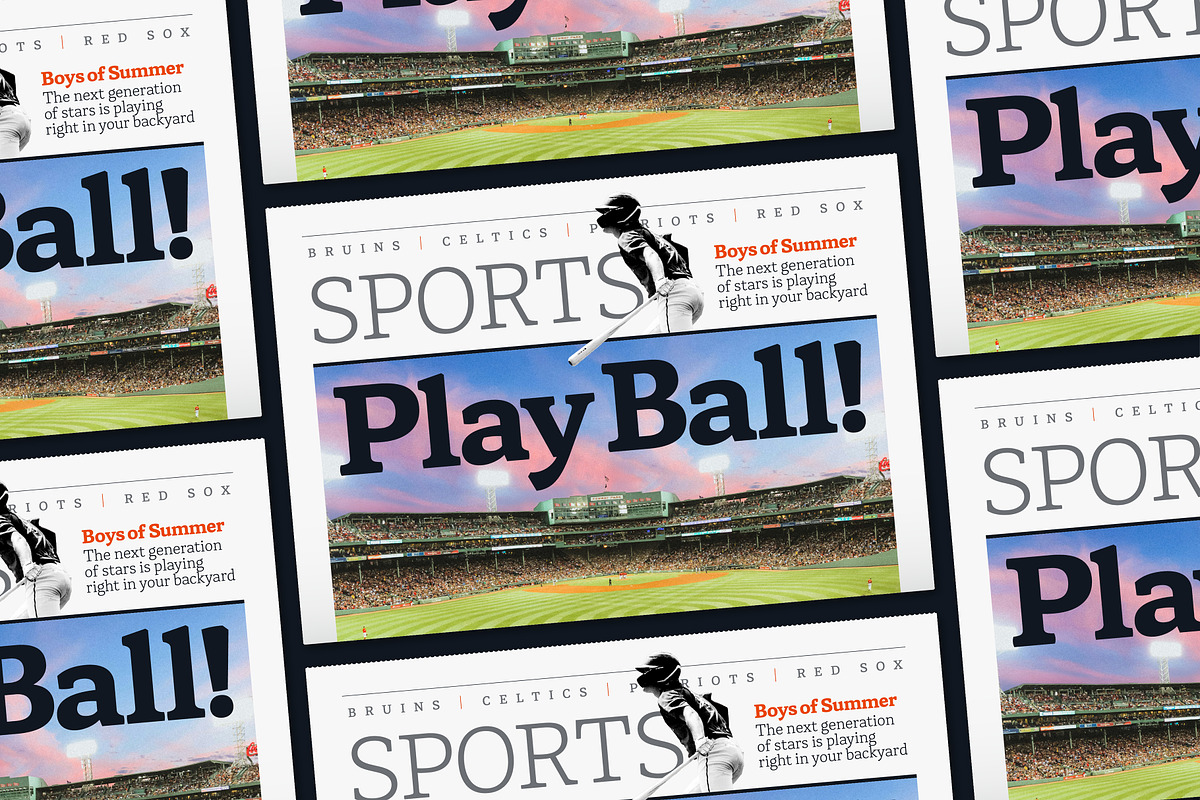 Herald News — Editorial Font, a Serif Font by Kevin Foley Fonts (Photo 10 of 14)