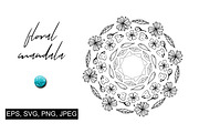 Sakura Floral Doodle Set, a Graphic by kh_cat (Thumbnail 2 of 6)