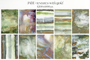 JADE Green watercolor backgrounds, a Texture Graphic by Yuliya Derbisheva (Thumbnail 8 of 13)