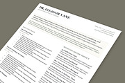 ATS Executive Resume Template, a Resume Template by Anjum Ilyas (Thumbnail 6 of 7)