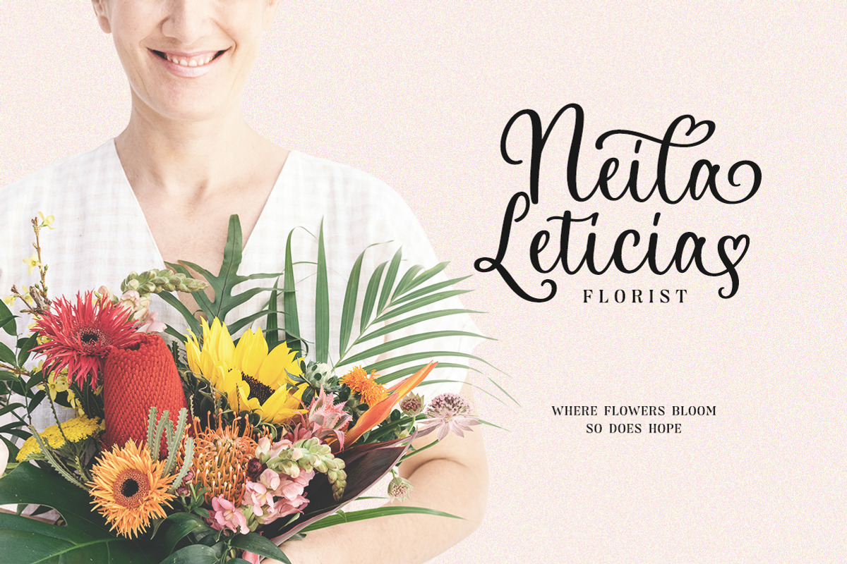 Emely and Peter - Lovely Script, a Script Font by Letterhend Studio (Photo 4 of 11)