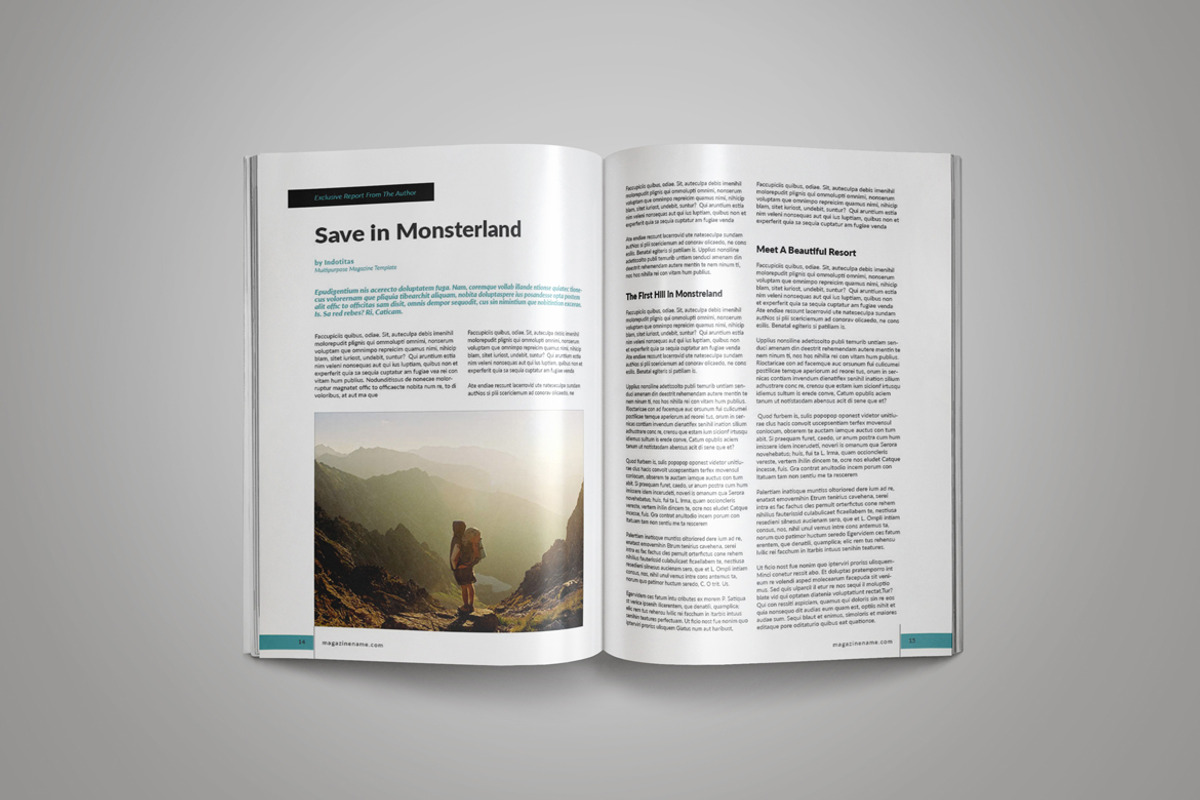 MG Magazine Template, a Magazine Template by Indotitas (Photo 7 of 10)