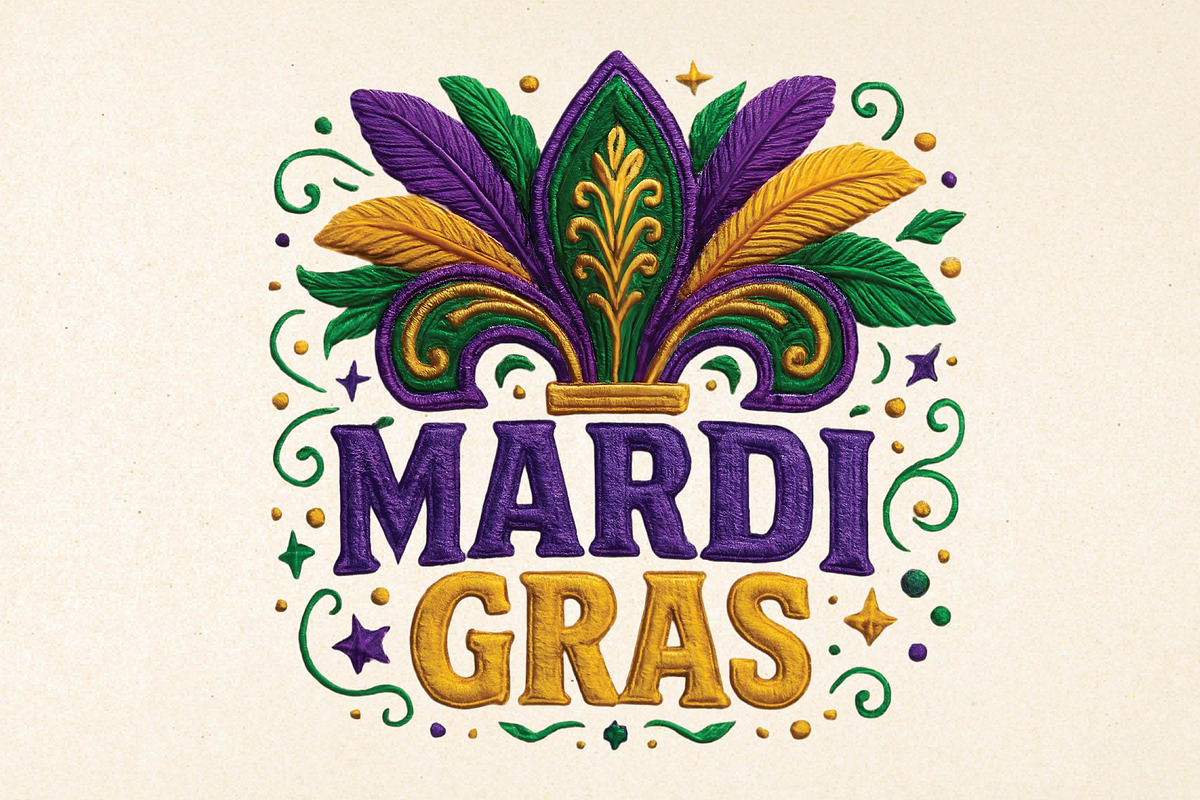 Faux Yarn Mardi Gras Png Carnival Pn, an Illustration by DreamPrint404 (Photo 1 of 6)