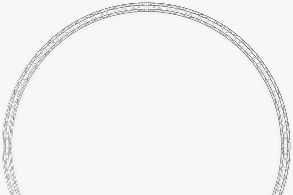 Circle Square Truss Diameter 1000cm, a Furniture 3D Model by akerStudio (Photo 4 of 14)