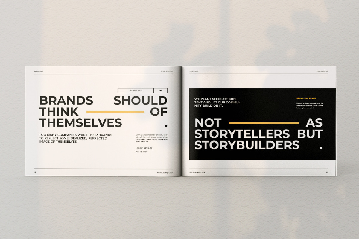 Beige Brand Guidelines, a Presentation Template by Analogi Studio (Photo 12 of 14)