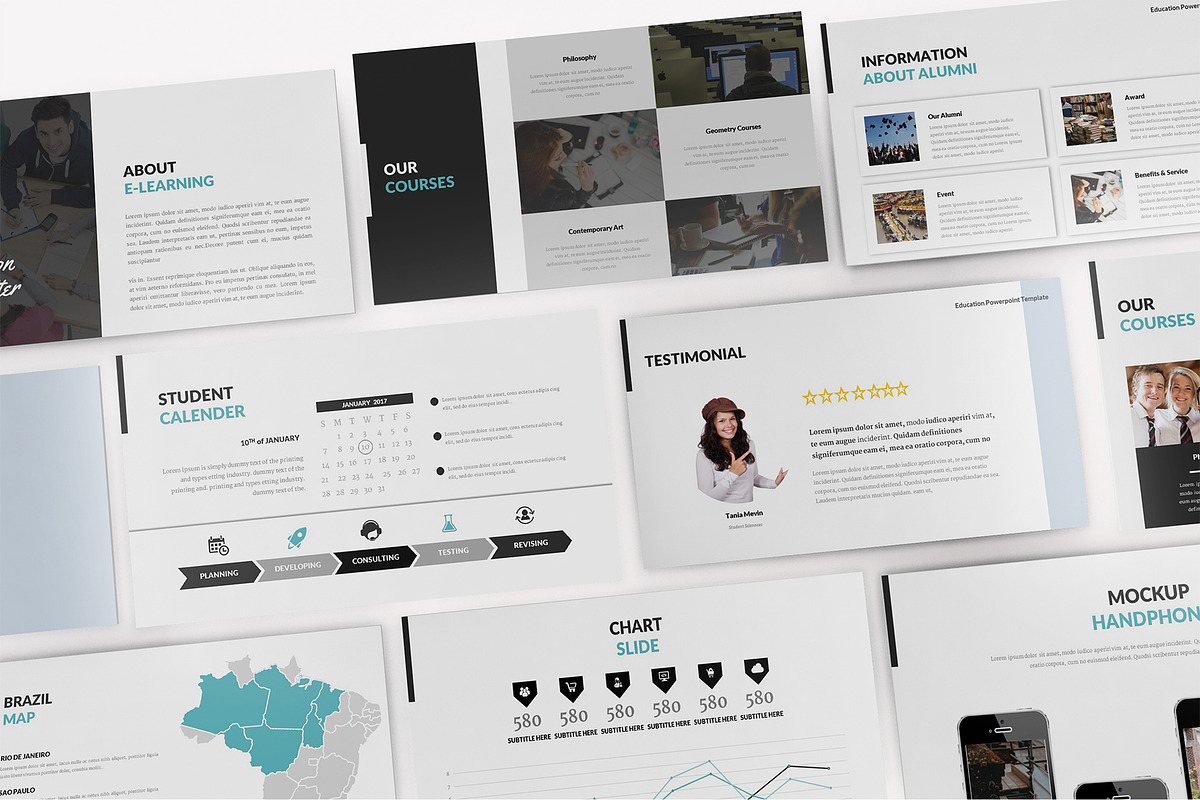 University & Education Powerpoint, a Presentation Template by Incools Stokie (Photo 7 of 10)