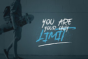 Dark Heart Brush font + Extras, a Script Font by VP Fonts (Thumbnail 4 of 9)