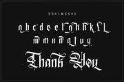 Blacker Spirit, a Blackletter Font by Letterara (Thumbnail 15 of 15)