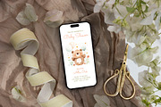 Ursa - Baby Shower Invitation, an Invitation Template by CinderHeart Designs (Thumbnail 5 of 5)