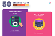 50 Servers Icons, an Icon by Dighital (Thumbnail 4 of 10)