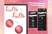Procreate Galaxy Brushes, a Brush Add-On by My Fancy Design Shop (Thumbnail 5 of 14)