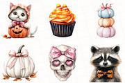 Cute Halloween Sublimation Clipart, an Illustration by OK Design (Thumbnail 4 of 5)