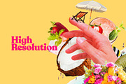 Sunshine - Retro Summer Cut-Outs, an Object Graphic by Studio 2am (Thumbnail 2 of 11)