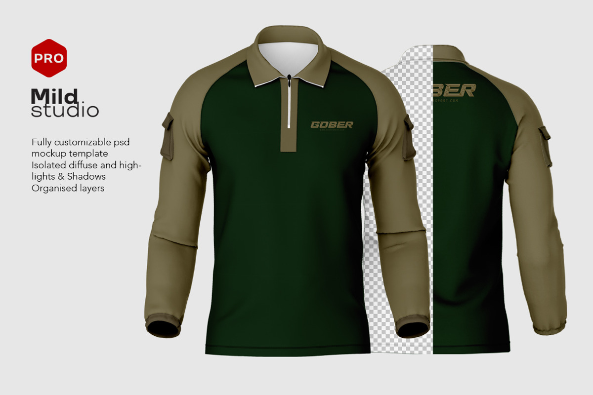 Tactical Army Mockup, a Shirt Mockup by Mildstudio (Photo 3 of 8)