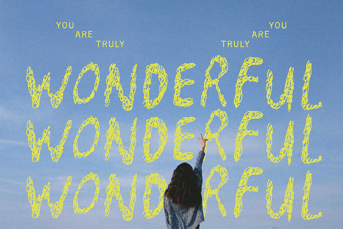 HAPPY TO BE HERE | FUNKY CHUBBY FONT, a Handwritten Font by Maria Feliz Fonts (Photo 1 of 11)