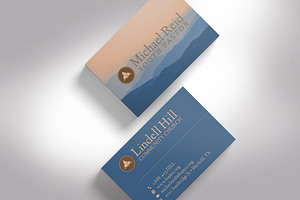 Church Business Card Photoshop