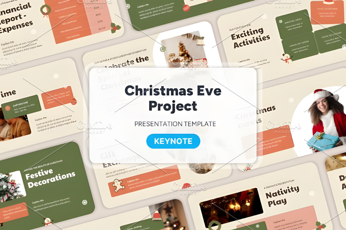 Christmas Eve Project - Keynote, a Presentation Template by Ink Gallery (Photo 1 of 4)
