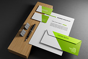 Stationery Branding Mockup, an Advertising Mockup by Artlogs (Thumbnail 4 of 4)