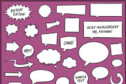 Comic Book Elements, an Object Illustration by Mera Pixels (Thumbnail 3 of 4)