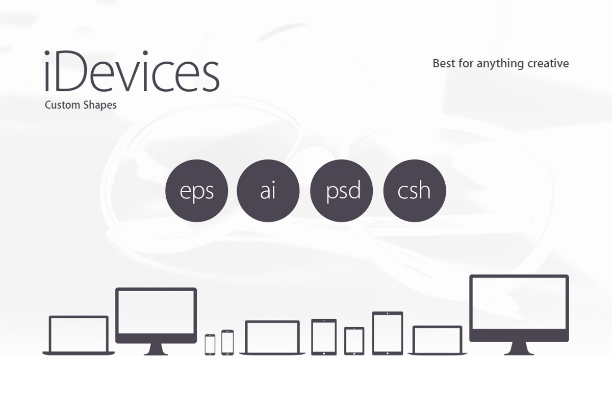 iDevices Custom Shapes