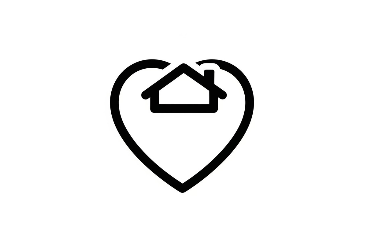 50 Home Love Heart House Icon Set Bu, an Illustration by Gaye Art (Photo 17 of 51)