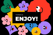 Geometric Faces, an Object Graphic by Léo Alexandre (Thumbnail 10 of 10)