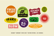 Clovedoper Family - Modern Vintage, a Font by Nurrehmet Studio (Thumbnail 6 of 10)