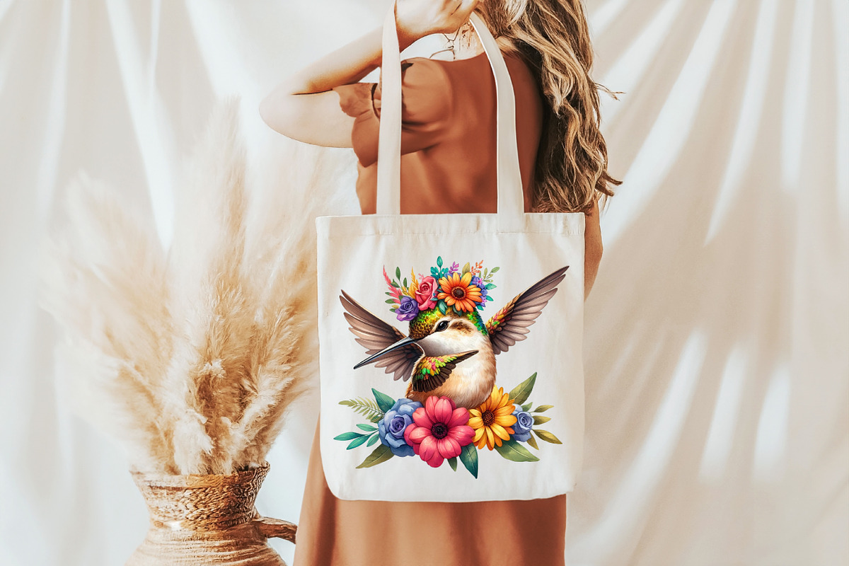 Cute Dabbing Hummingbird Sublimation, an Illustration by Pixels.Craft (Photo 4 of 7)