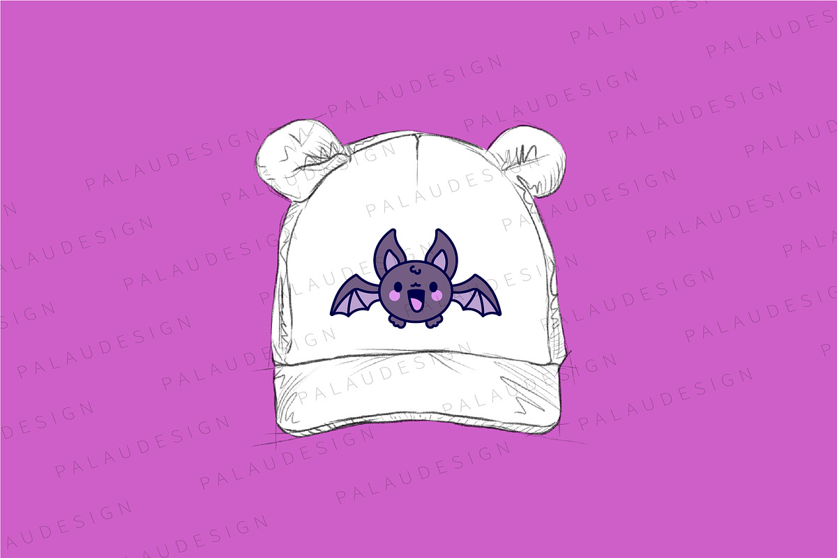 Bat Halloween Clipart Set, an Animal Illustration by Palau (Photo 2 of 12)