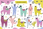 Oh Llama Graphic Pack, an Animal Illustration by Gulnara Sabirova (Thumbnail 4 of 22)