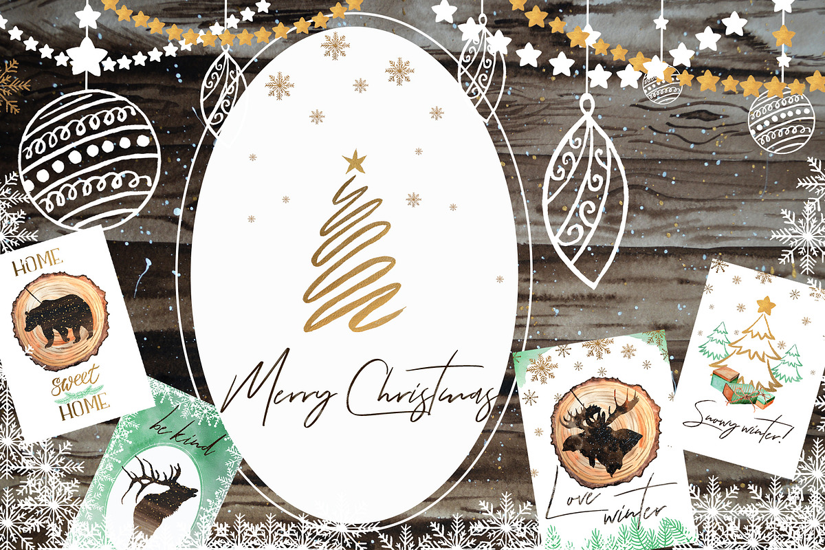 Christmas BUNDLE. 10 in 1, an Object Graphic by Ana-Sakuta (Photo 9 of 11)