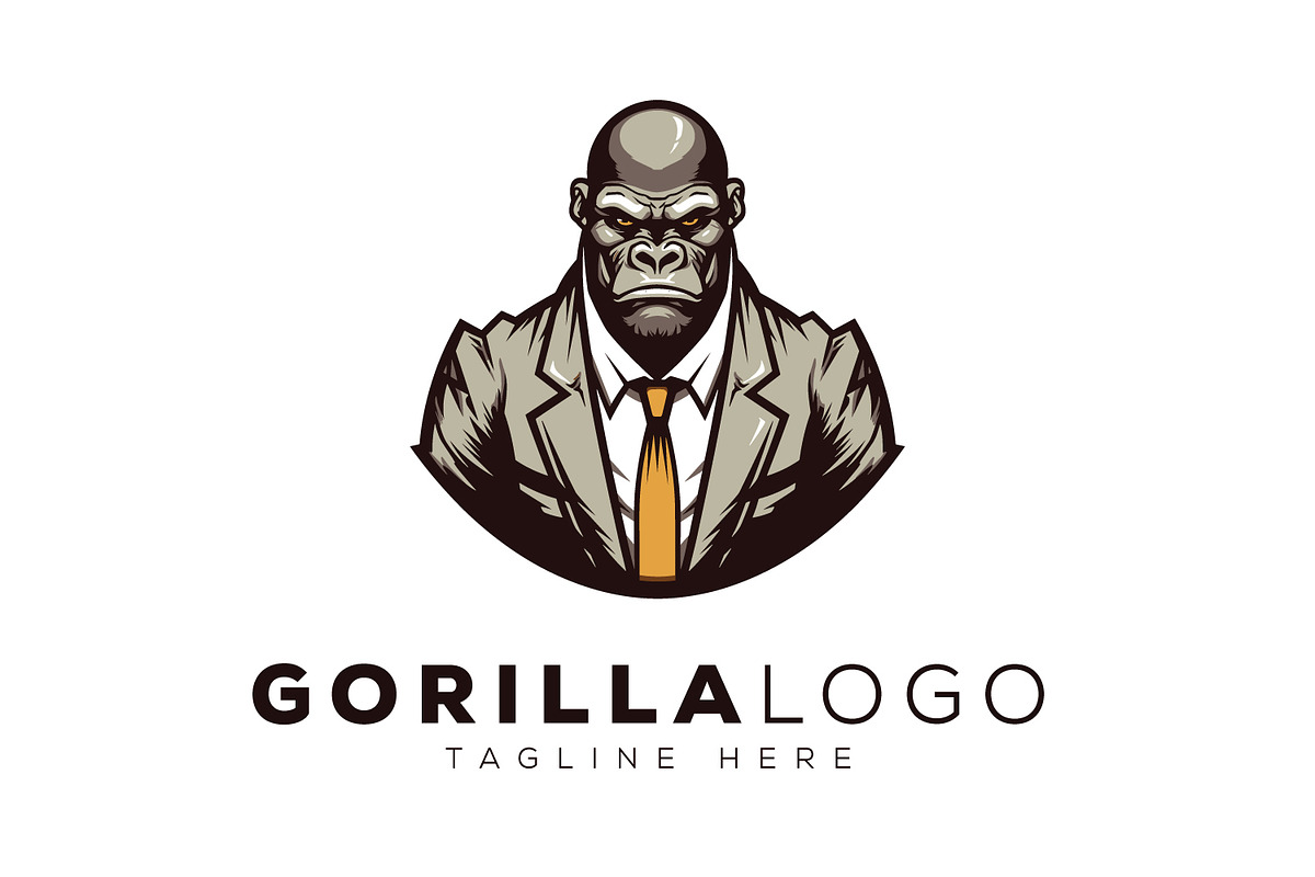 Gorilla Logo, a Branding & Logo Template by Esrastion