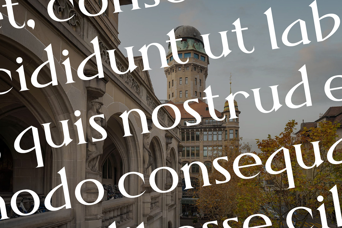 Lorentrix - Serif Typeface Font, a Serif Font by Rishsketch (Photo 7 of 15)