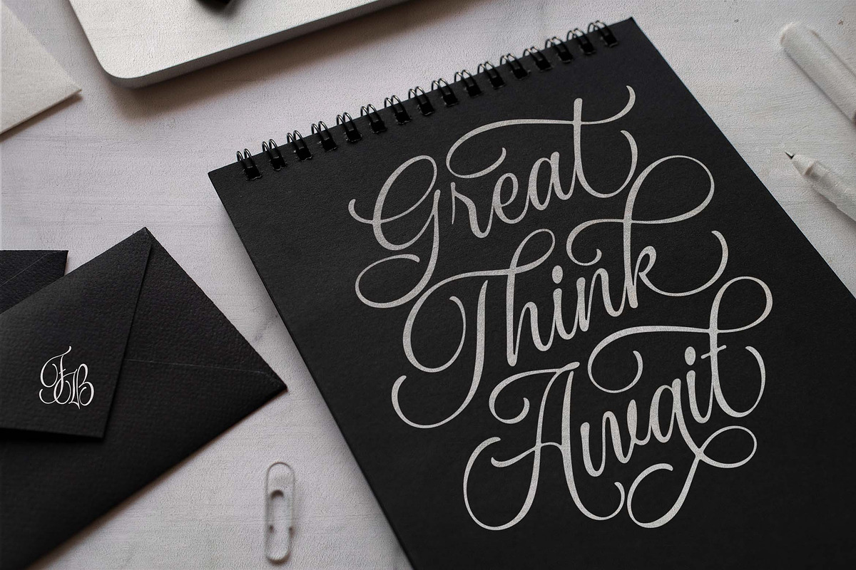 Ocean Delight a Stylish Script Font, a Script Font by Blankids Studio (Photo 4 of 13)