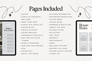 Airbnb Welcome Book Canva Template, a Stationery Template by Anna Design Studio (Thumbnail 3 of 10)